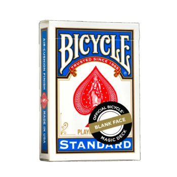 Bicycle® Magic Deck – Blank Face Blue