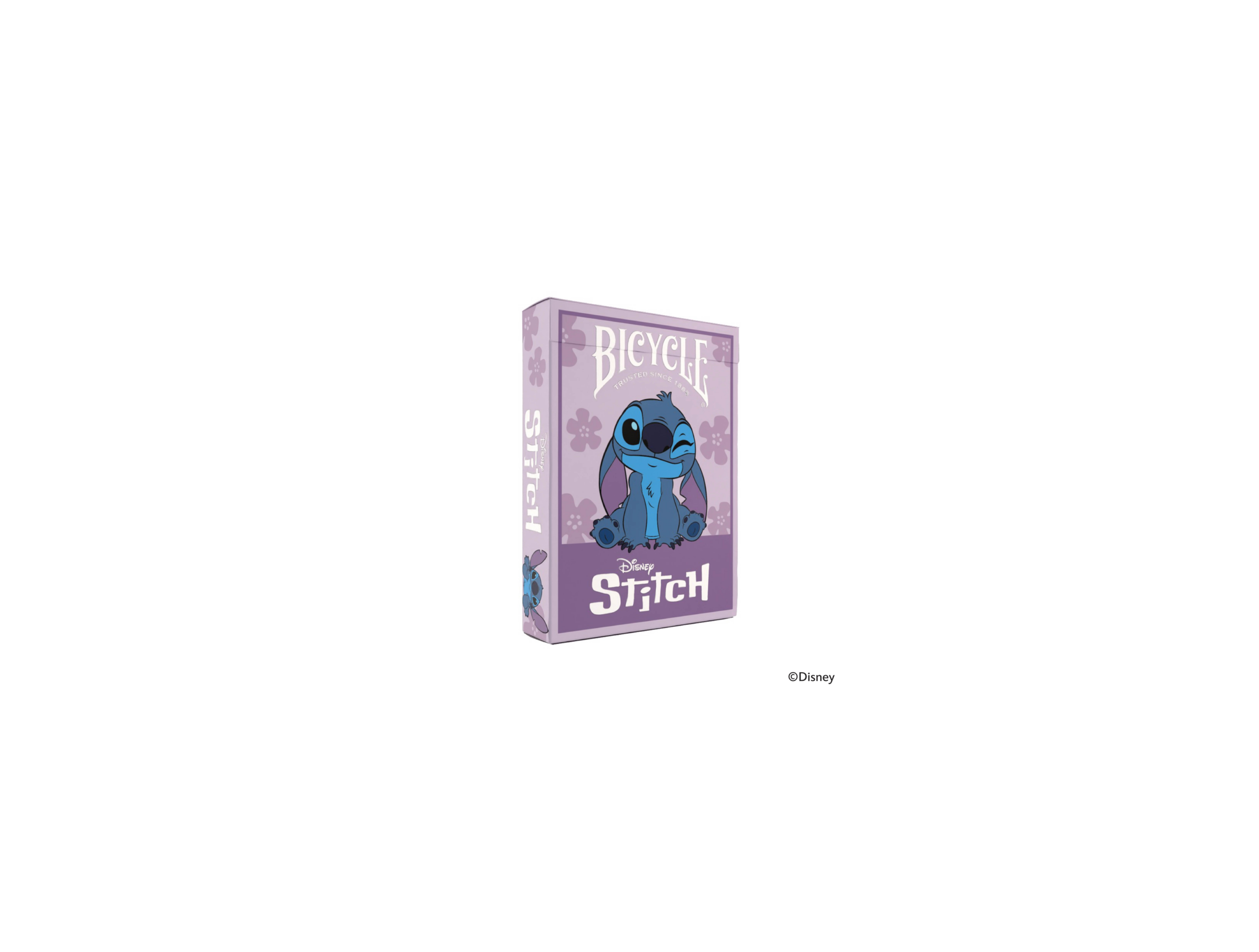 Disney Stitch Purple Inspired playing cards by Bicycle®