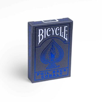 Bicycle® Foil Back Cobalt Blue