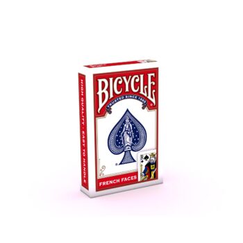 Bicycle® Bridge Size French Faces Rood