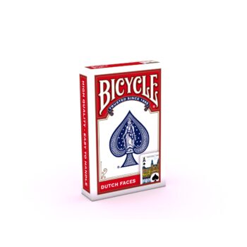 Bicycle® Bridge Size Dutch Faces Rood