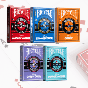 Disney Classics 5-Pack - Disney Inspired playing cards by Bicycle®