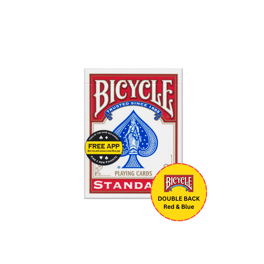 Bicycle Cyclist: 2 Mazzi Di Carte Da Poker (Blu E Rosso) Con Dorso Ciclista, Formato Standard, Fondo Aria, Made In USA