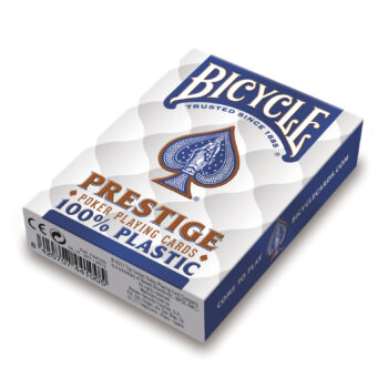Bicycle® Prestige 100% Plastic - Blauw